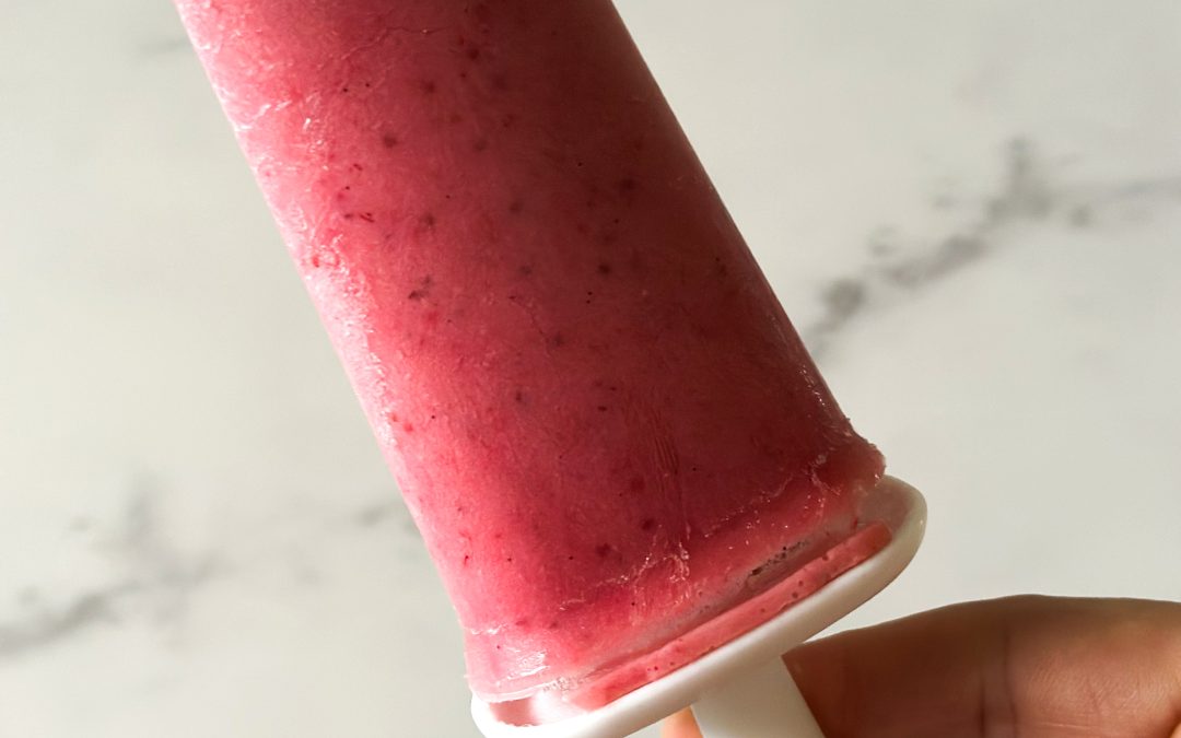 Strawberry Popsicles